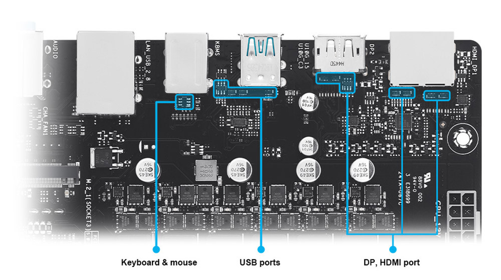 Pro B860M-CT-CSM ASUS Pro B860M-CT-CSM 8666MHz (OC) DDR5 mATX Anakart H15