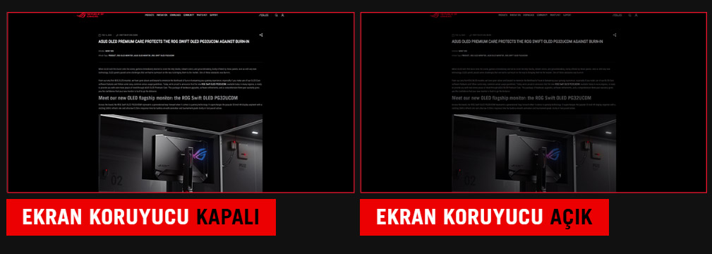 ROG Swift OLED PG32UCDMR ASUS ROG Swift OLED PG32UCDMR Gaming Monitör H16