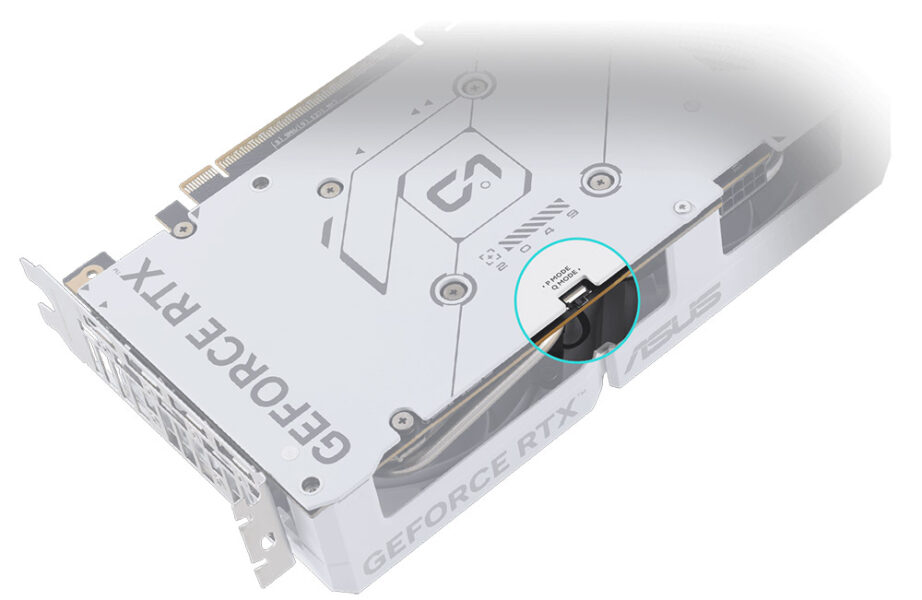 ASUS Dual GeForce RTX™ 5060 White OC Edition 8GB GDDR7 ASUS Dual GeForce RTX 5060 White OC Edition Ekran Kartı H16
