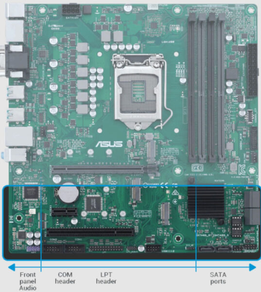 Pro B860M-CT-CSM ASUS Pro A620AT-CSM Anakart H19
