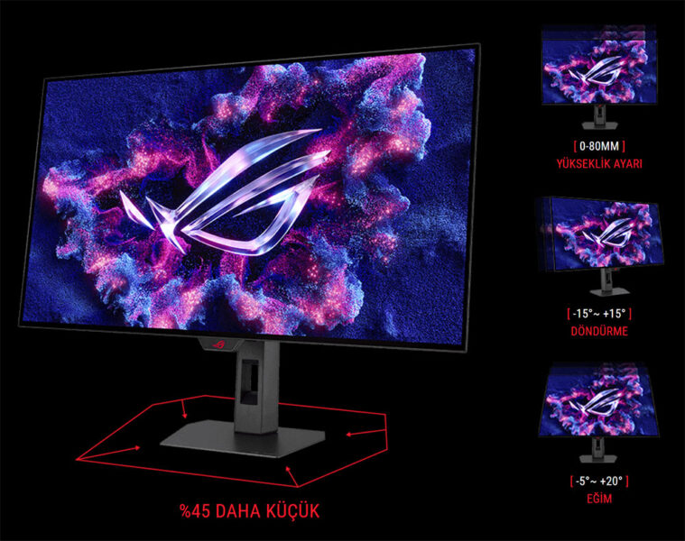 ROG Strix OLED XG32UCWMG ASUS ROG Strix OLED XG32UCWMG Gaming Monitör H20