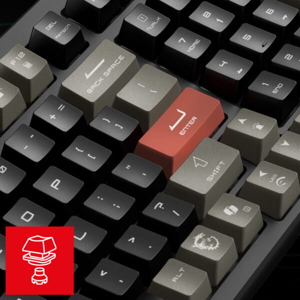 MSI FORGE GK110 TR Gaming Klavye H2