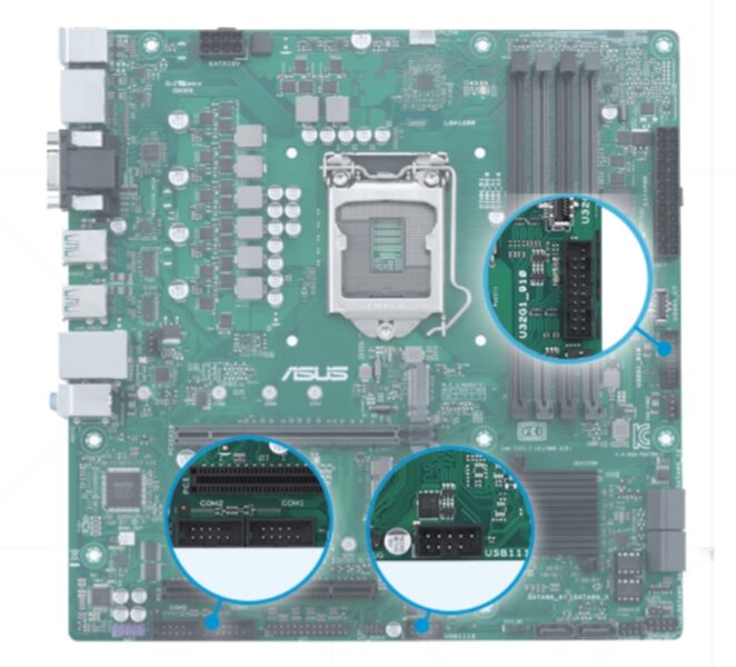 ASUS Pro Q870I-C-CSM 6400MHz DDR5 Mini-ITX Anakart H22