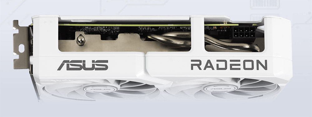 ASUS Dual Radeon RX 9060 XT 16GB GDDR6 White Edition Ekran Kartı H3