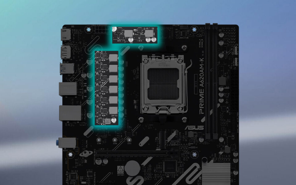 PRIME A620AM-K ASUS PRIME A620AM-K 7600MHz (OC) DDR5 mATX Anakart H3