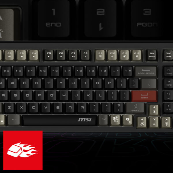 MSI FORGE GK110 TR Gaming Klavye H3