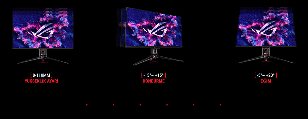 ROG Swift OLED PG32UCDMR ASUS ROG Swift OLED PG32UCDMR Gaming Monitör H33