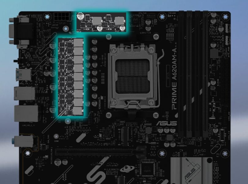 ASUS PRIME A620AM-A-CSM 7600MHz (OC) DDR5 mATX Anakart H4