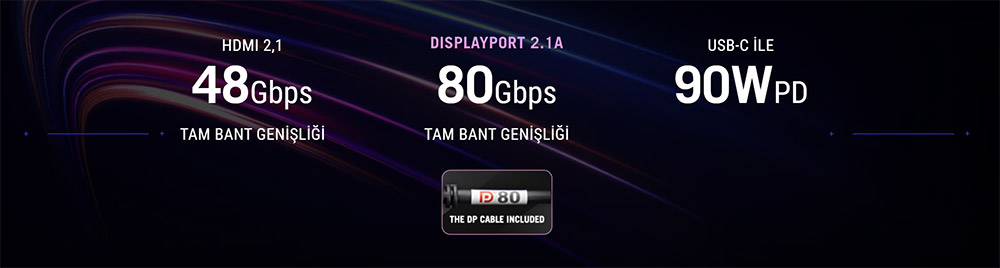 ROG Swift OLED PG32UCDMR ASUS ROG Swift OLED PG32UCDMR Gaming Monitör H5