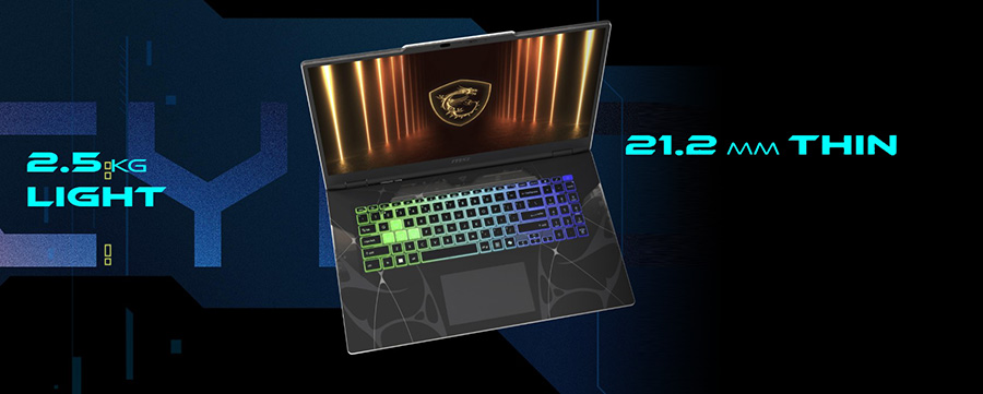 MSI CYBORG 17 B13WGKG-251XTR Gaming Laptop H4