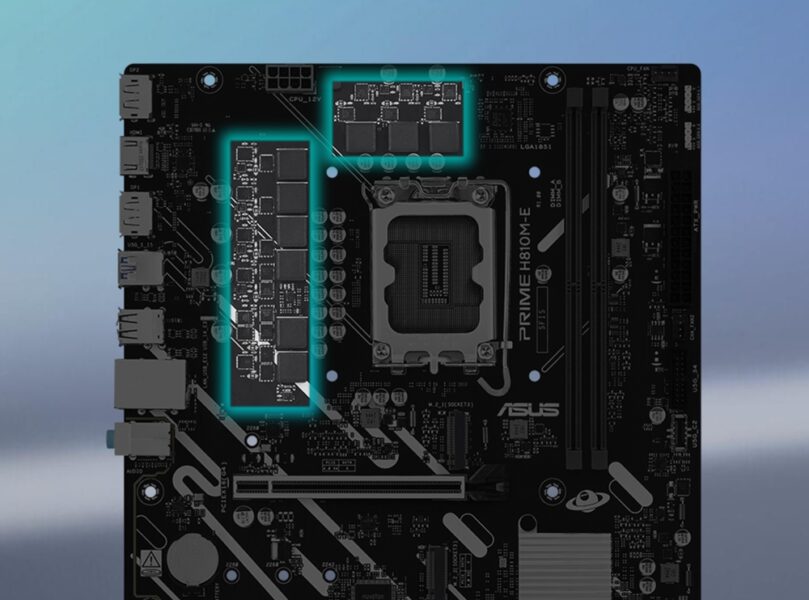 PRIME H810M-E-CSM ASUS PRIME H810M-E-CSM 6400MHz DDR5 mATX Anakart H5