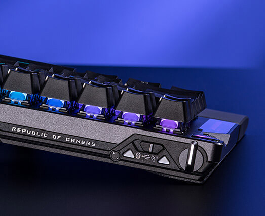 ROG Falcata Gaming Keyboard ASUS ROG Falcata %75 HFX V2 Türkçe Mekanik Gaming Klavye H5