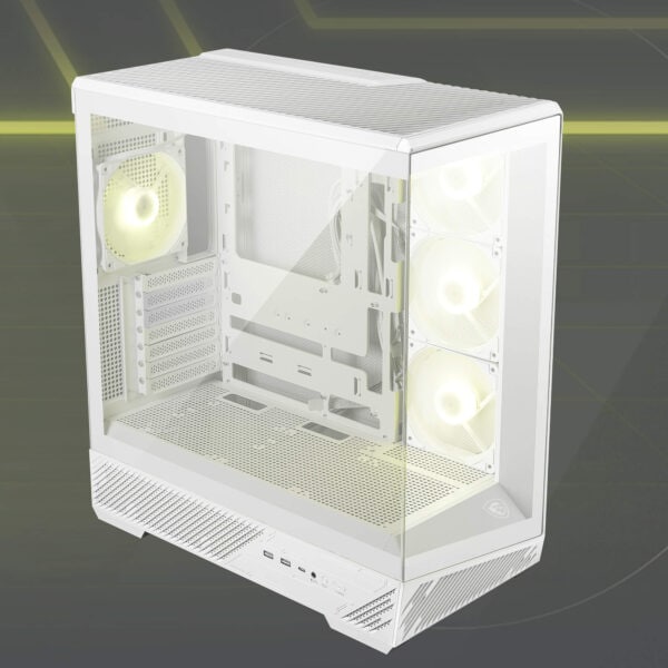MSI MAG PANO 130R PZ White Gaming Kasa H6
