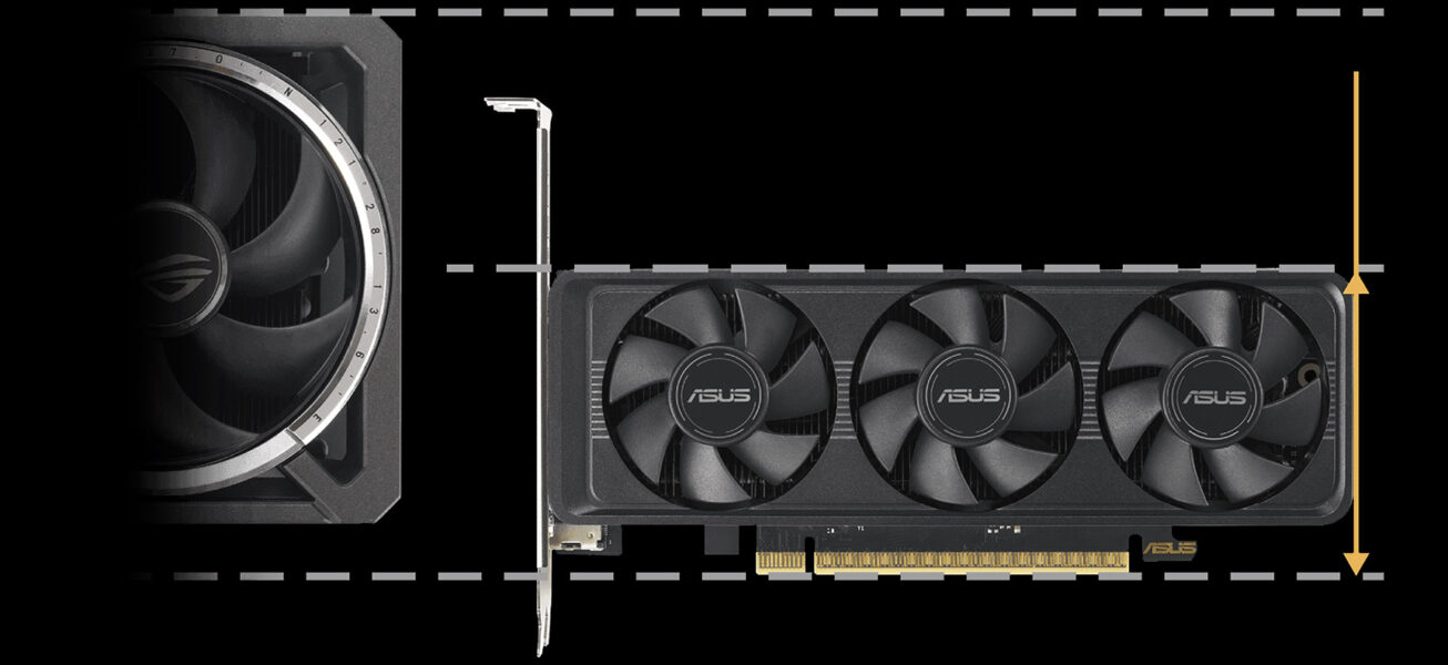ASUS GeForce RTX™ 5060 LP BRK 8GB GDDR7 OC Edition ASUS GeForce RTX 5060 LP BRK 8GB GDDR7 OC Ekran Kartı H7