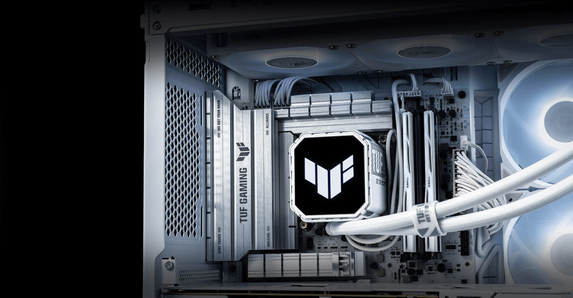 ASUS TUF Gaming LC III 360 ARGB White Edition İşlemci Sıvı Soğutucu H8