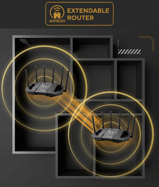 ASUS TUF Gaming BE9400 Gaming Router H9