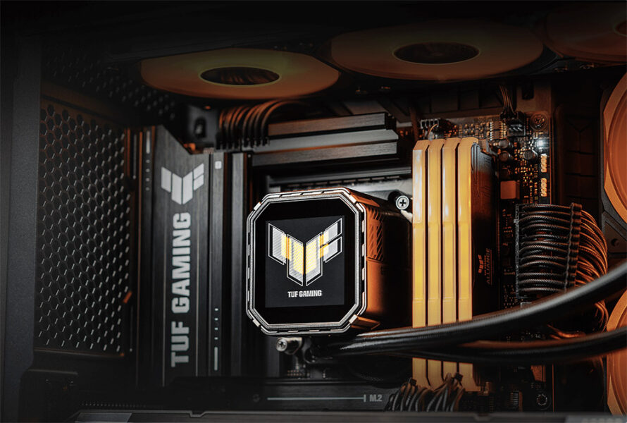 TUF Gaming LC III 360 ARGB LCD ASUS TUF Gaming LC III 360 ARGB LCD 360mm Sıvı Soğutucu H9
