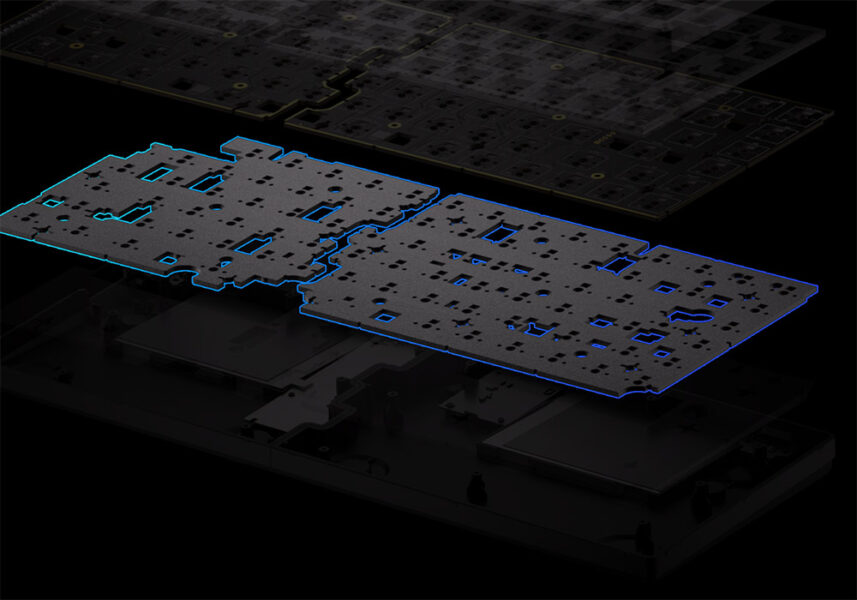 ROG Falcata Gaming Keyboard ASUS ROG Falcata %75 HFX V2 Türkçe Mekanik Gaming Klavye H10