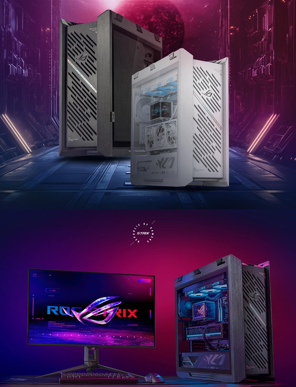 ASUS ROG Strix Helios II White Edition Gaming Kasa H2
