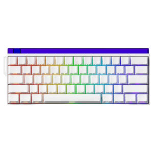 Akko Veekos Shine60 He Flash Manyetik Switch 8k Hz Hall Effect Hotswap Rgb Ingilizce Mekanik Gaming Klavye 1