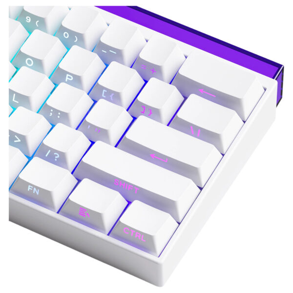 Akko Veekos Shine60 He Flash Manyetik Switch 8k Hz Hall Effect Hotswap Rgb Kablosuz Ingilizce Mekanik Gaming Klavye 5