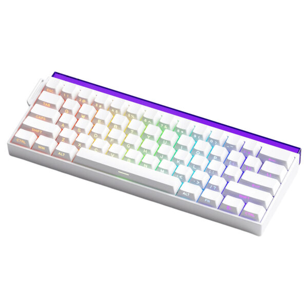 Akko Veekos Shine60 He Glare Manyetik Switch 8k Hz Hall Effect Hotswap Rgb Ingilizce Mekanik Gaming Klavye 3