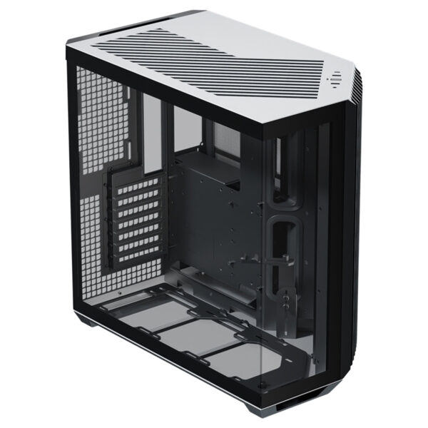 Apnx V1 Black And White Temperli Cam Usb 3 2 Mid Tower Atx Gaming Kasa 4