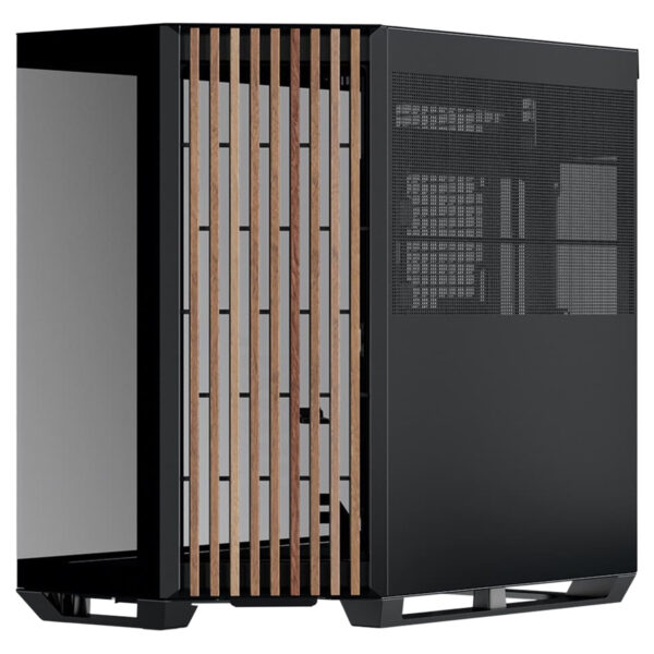 Apnx V1 Black Wood Temperli Cam Usb 3 2 Mid Tower Atx Gaming Kasa 3