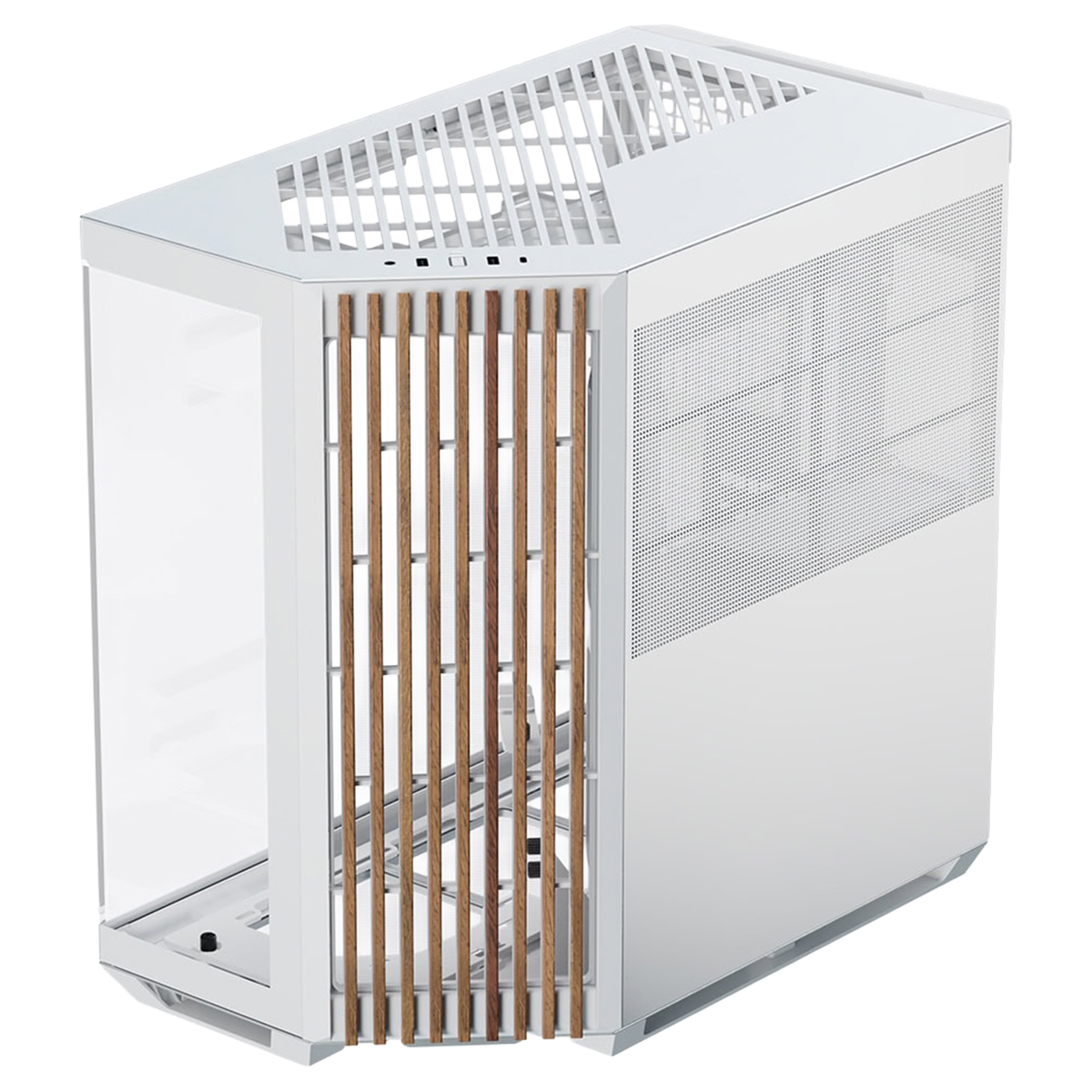 Apnx V1 White Wood Temperli Cam Usb 3 2 Mid Tower Atx Gaming Kasa 1