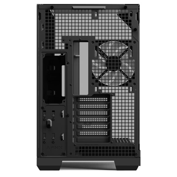 Apnx V2 Black 4x140mm Argb Fan Uc Temperli Camli Usb 3 2 Mid Tower Atx Gaming Kasa 8