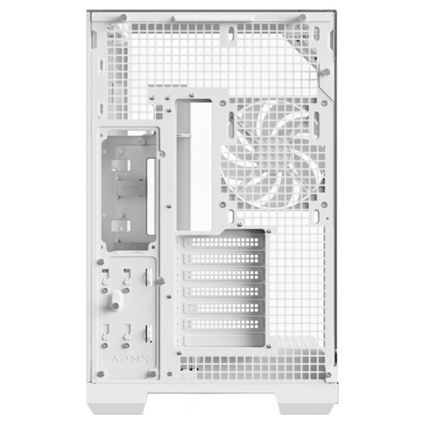 Apnx V2 White 4x140mm Argb Fan Uc Temperli Camli Usb 3 2 Mid Tower Atx Gaming Kasa 8