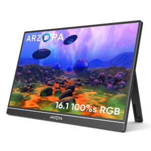 Arzopa Z1c 16.1 Inç 60hz Full Hd Ips Type C Taşınabilir Monitör 1