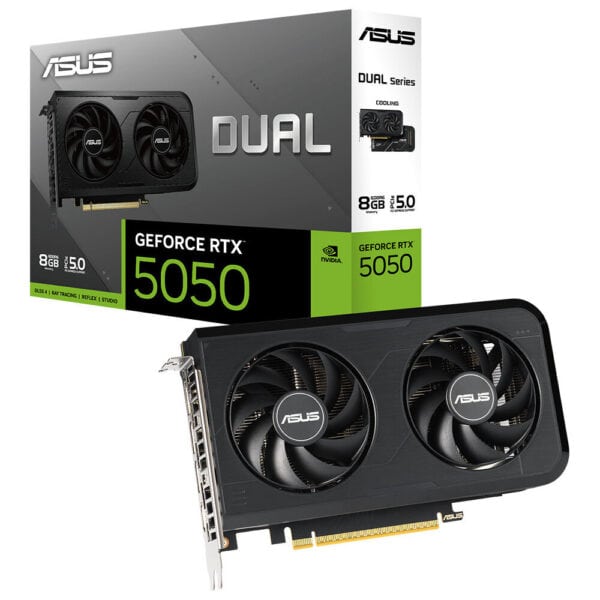 ASUS Dual GeForce RTX™ 5050 8GB GDDR6 ASUS DUAL GeForce RTX 5050 8GB Ekran Kartı H1
