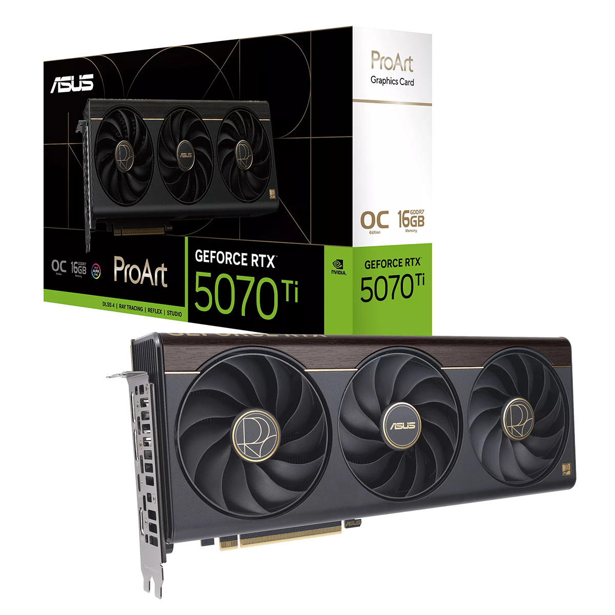 Asus Proart Geforce Rtx 5070 Ti Oc Edition 16gb Gddr7 256 Bit Dlss 4 Ekran Kartı 1