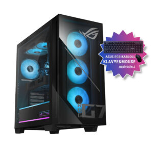 Asus Rog Gm700tz R9800x0550 amd Ryzen 7 9800x3d 32gb Ddr5 1tb Ssd Rtx 5070 Ti Prime 16gb 850w 80+ Gold W11 Gaming Masaüstü Bilgisayar 1