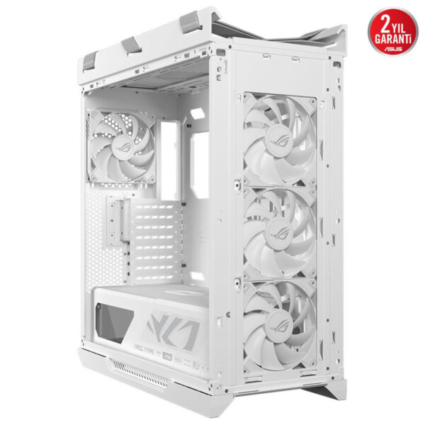 Asus Rog Strix Helios Ii Gx601s White Edition 4x140mm Fan Mesh Çift Temperli Cam Usb 3.2 Mid Tower E Atx Gaming Kasa 13