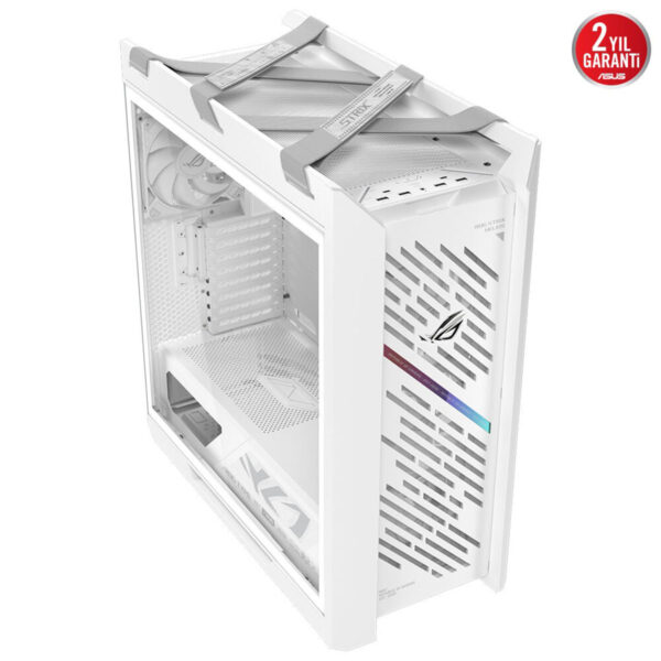 Asus Rog Strix Helios Ii Gx601s White Edition 4x140mm Fan Mesh Çift Temperli Cam Usb 3.2 Mid Tower E Atx Gaming Kasa 9