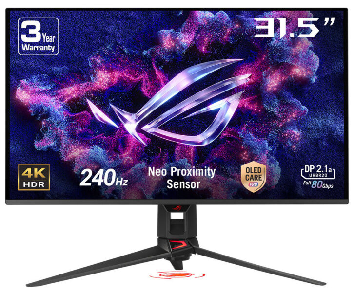 ROG Swift OLED PG32UCDMR ASUS ROG Swift OLED PG32UCDMR Gaming Monitör H2