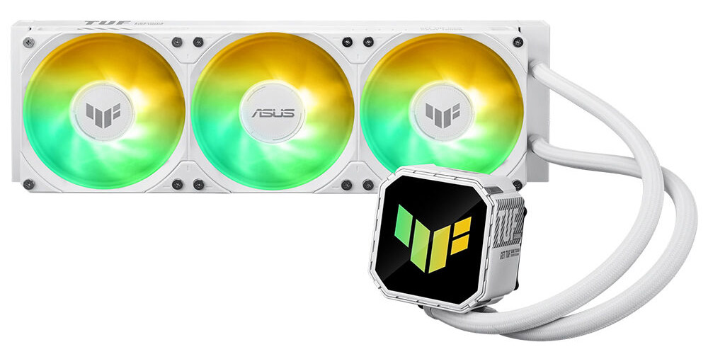 ASUS TUF Gaming LC III 360 ARGB White Edition İşlemci Sıvı Soğutucu H1