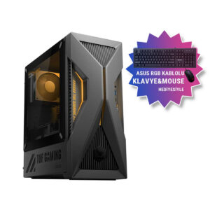 Asus Tuf Gaming T500 T500mv 07240h0860 Gaming Intel Core 7 240h 16gb Ddr5 1tb Ssd Rtx 5060 Dual 8gb 330w (80+ Platinum 660w) Freedos Gaming Masaüstü Bilgisayar 1