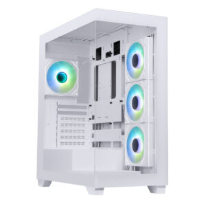 Bitfenix Ceto Premium Edition Beyaz 4x120mm Frgb Fan Temperli Cam Usb 3.1 750w 80+ Bronze Mid Tower Atx Gaming Kasa (bfc Cetb75wwgww 4f) 1