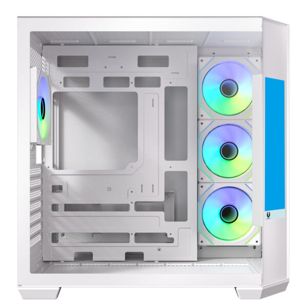 Bitfenix T10 Digital Beyaz 8.8¨ Inç Ips Ekran 4x120mm Argb Fan Temperli Cam Usb 3.1 850w 80+ Bronze Mid Tower Atx Gaming Kasa (bfc Wt10efbbw850 4a) 3