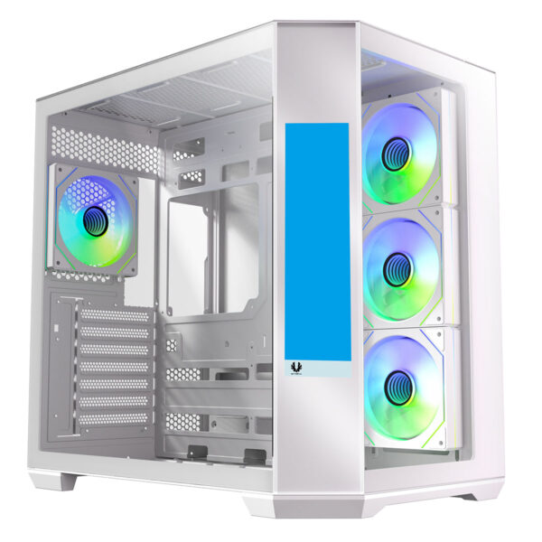 Bitfenix T10 Digital Beyaz 8.8¨ Inç Ips Ekran 4x120mm Argb Fan Temperli Cam Usb 3.1 850w 80+ Bronze Mid Tower Atx Gaming Kasa (bfc Wt10efbbw850 4a) 5