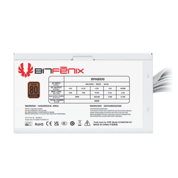 Bitfenix T10 Digital Ef Beyaz 8.8″ Inç Ips Ekran 4x120mm Argb Fan Temperli Cam Usb 3.1 850w 80+ Bronze Mid Tower Atx Gaming Kasa (bfc Wt10efbbw850 4a) 6