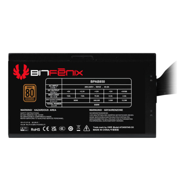 Bitfenix T10 Digital Ef Siyah 8.8″ Inç Ips Ekran 4x120mm Argb Fan Temperli Cam Usb 3.1 850w 80+ Bronze Mid Tower Atx Gaming Kasa (bfc Kt10efbbk850 4a) 1