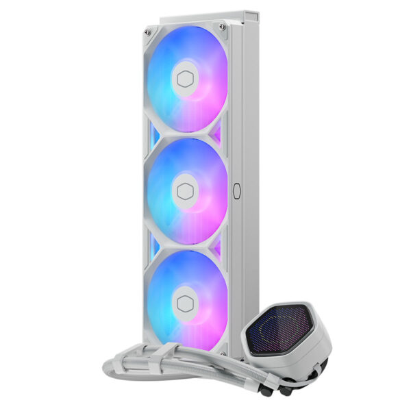Cooler Master Masterliquid Atmos Ii Pixel Led Argb Beyaz 360mm Intel Amd Uyumlu İşlemci Sıvı Soğutucu (mlx D36m A25sz Pw) 3