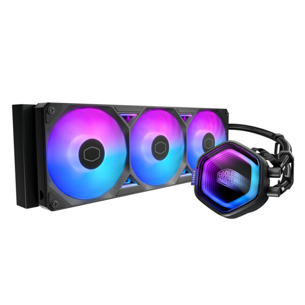 Cooler Master Masterliquid Atmos Ii Pixel Led Siyah Argb 360mm Intel Amd Uyumlu İşlemci Sıvı Soğutucu (mlx D36m A25sz P1) 02
