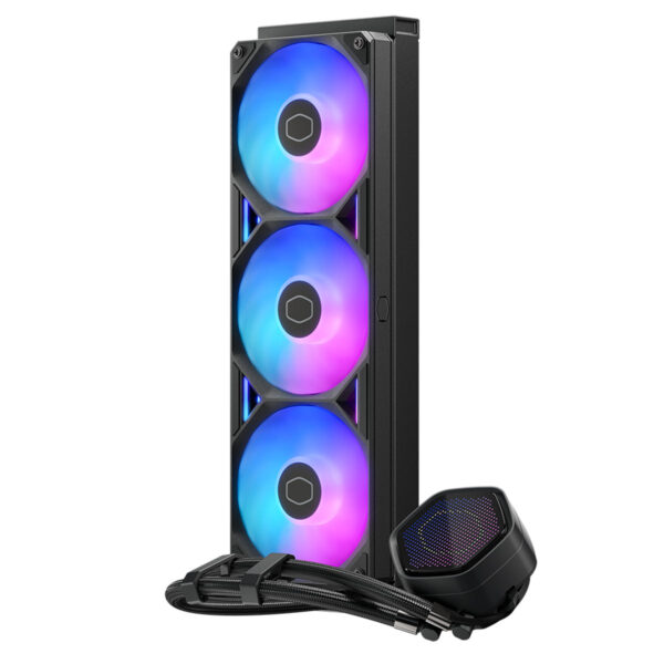 Cooler Master Masterliquid Atmos Ii Pixel Led Siyah Argb 360mm Intel Amd Uyumlu İşlemci Sıvı Soğutucu (mlx D36m A25sz P1) 3