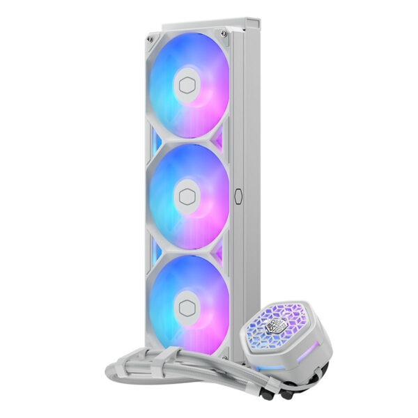Cooler Master Masterliquid Atmos Ii Vrm Fan Argb Beyaz 360mm Intel Amd Uyumlu İşlemci Sıvı Soğutucu (mlx D36m A25sz Vw) 3