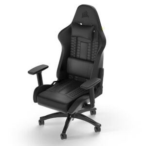 Corsair Tc100 Relaxed Pu Deri Bel Destekli 2d Siyah Oyuncu Koltuğu (cf 9010050 Ww) 2